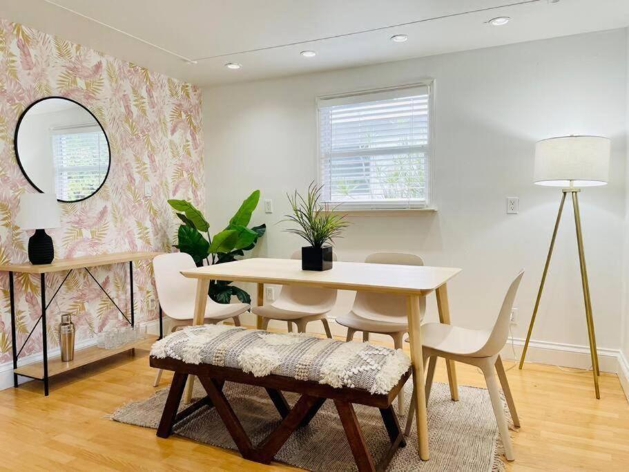 劳德代尔堡Tropical Oasis House Private Pool Family Yard别墅 外观 照片