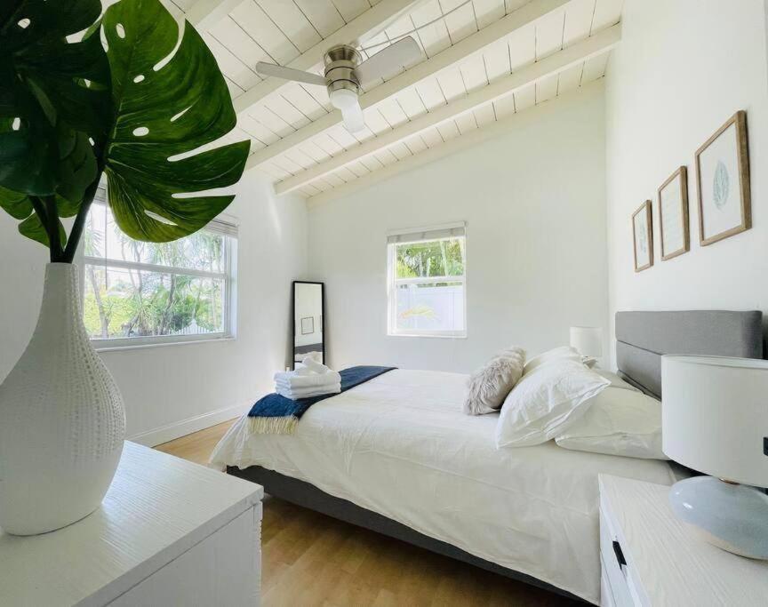 劳德代尔堡Tropical Oasis House Private Pool Family Yard别墅 外观 照片